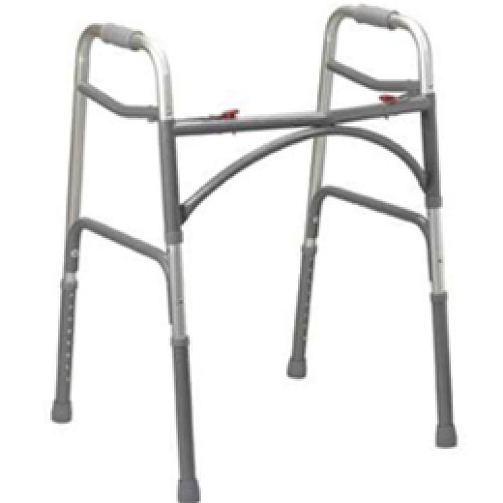 Image for product - Bariatric Aluminum Folding Walker, Two Button Image for product - Bariatric Aluminum Folding Walker, Two Button