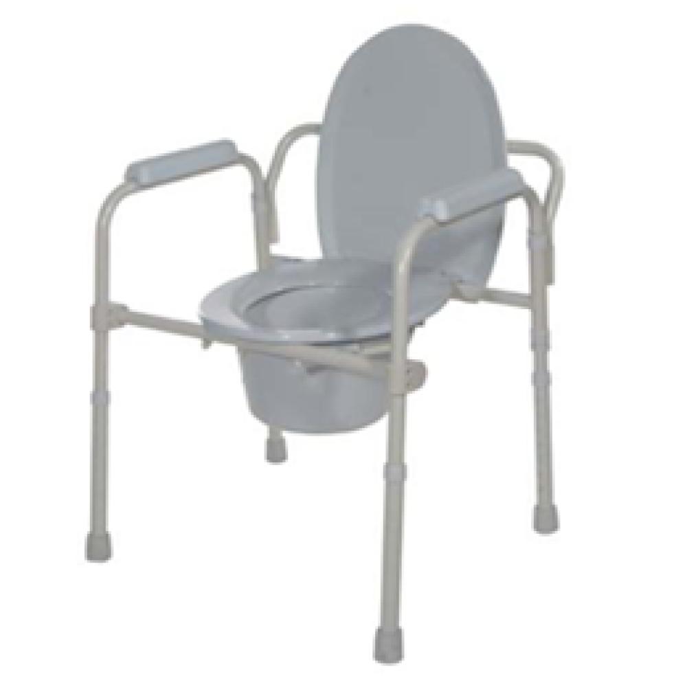 Image for product - Folding Steel Commode Image for product - Folding Steel Commode