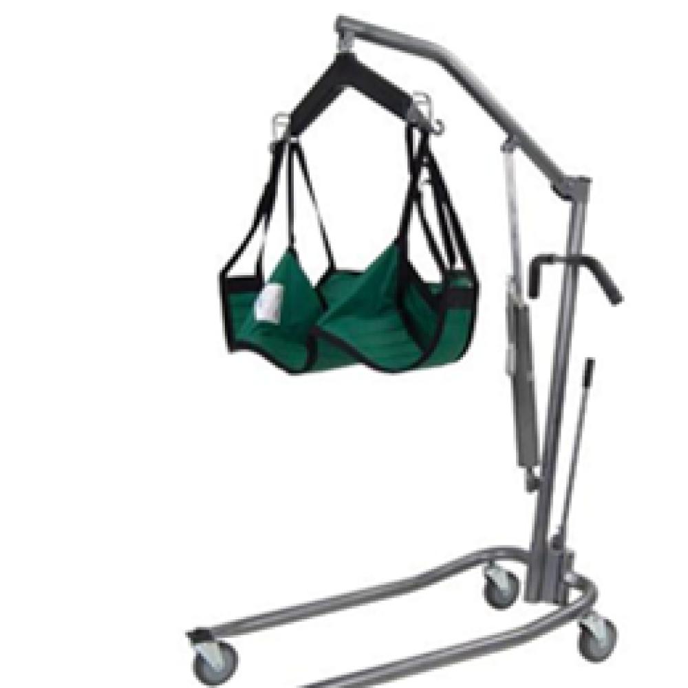 Image for product - HYDRAULIC STANDARD PATIENT LIFT WITH 6 POINT CRADLE Image for product - HYDRAULIC STANDARD PATIENT LIFT WITH 6 POINT CRADLE