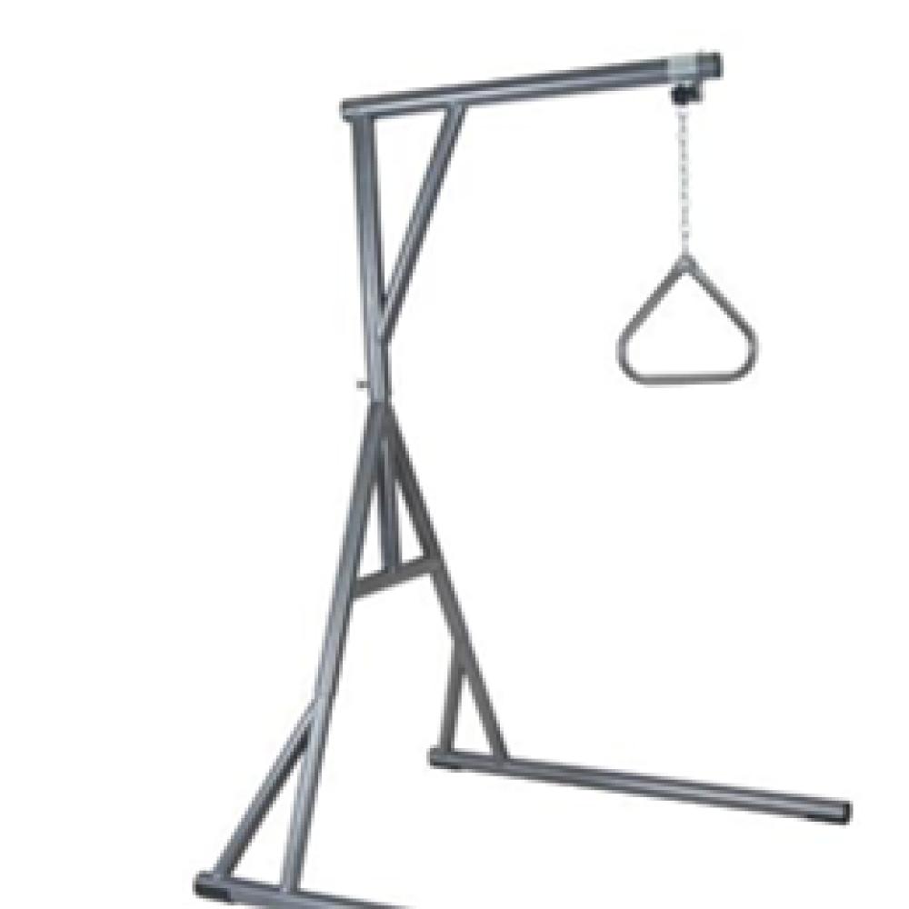 Image for product - BARIATRIC STANDING TRAPEZE WITH BASE SILVER VEIN