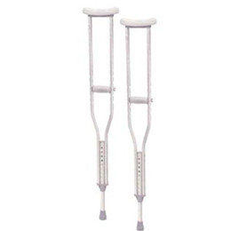 Image for product - TALL ADULT ALUMINUM CRUTCHES thumbnail